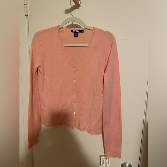 DKNY cashmere cardigan. - Picture 1 of 4